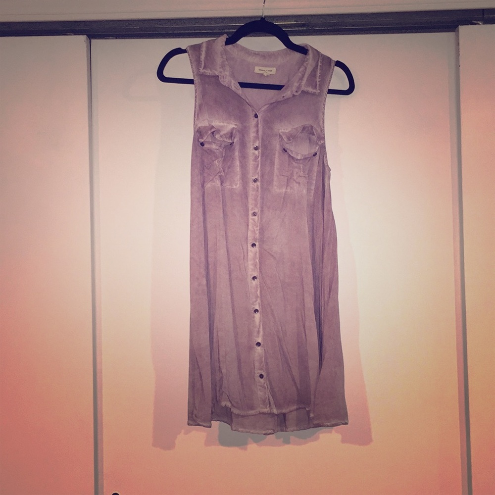 Sleeveless Lilac Dress